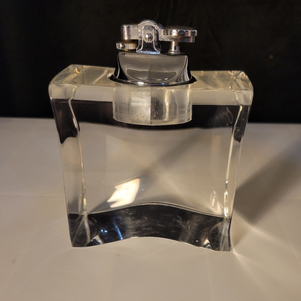 Vintage Lucite Table Lighter